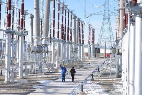 （天山腳下，準東——皖南±1100千伏特高壓直流工程施工圖）